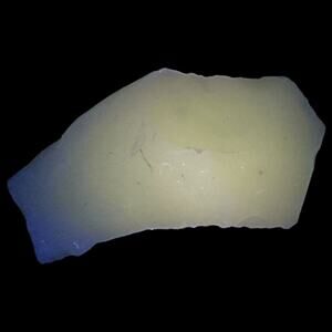 Lime Green‎ Art Glass Cullet Glowing Manganese Slag Glass #5GX28